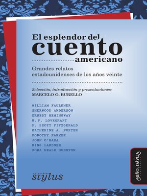 cover image of El esplendor del cuento americano